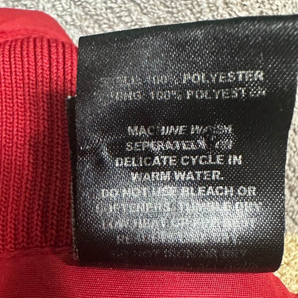 Alabama men’s vintage jacket Colosseum Athletics lightweight red .pockets XL - Picture 9 of 14